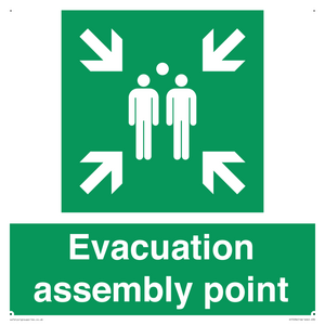 Evacuation assembly point